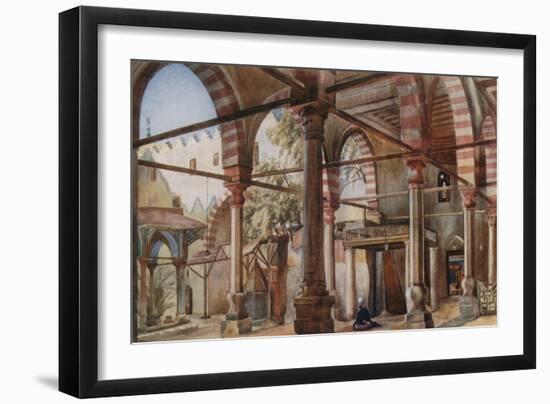 Interior of the Mosque of Shakhoun, Cairo-Walter Spencer-Stanhope Tyrwhitt-Framed Giclee Print