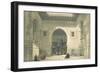 Interior of the Mosque of Sultan Hasan, Cairo, from Egypt and Nubia, Vol.3-David Roberts-Framed Giclee Print