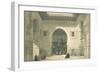 Interior of the Mosque of Sultan Hasan, Cairo, from Egypt and Nubia, Vol.3-David Roberts-Framed Giclee Print