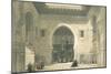 Interior of the Mosque of Sultan Hasan, Cairo, from Egypt and Nubia, Vol.3-David Roberts-Mounted Giclee Print