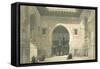 Interior of the Mosque of Sultan Hasan, Cairo, from Egypt and Nubia, Vol.3-David Roberts-Framed Stretched Canvas