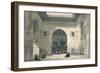 Interior of the Mosque of Sultan Hassan, Cairo, Egypt, 19th century-David Roberts-Framed Giclee Print