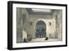 Interior of the Mosque of Sultan Hassan, Cairo, Egypt, 19th century-David Roberts-Framed Giclee Print