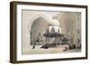 Interior of the Mosque of the Sultan al-Ghuri, Cairo, Egypt, 19th century-David Roberts-Framed Giclee Print