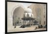 Interior of the Mosque of the Sultan al-Ghuri, Cairo, Egypt, 19th century-David Roberts-Framed Giclee Print