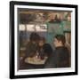 Interior of the Moulin De La Galette-Ramon Casas-Framed Giclee Print