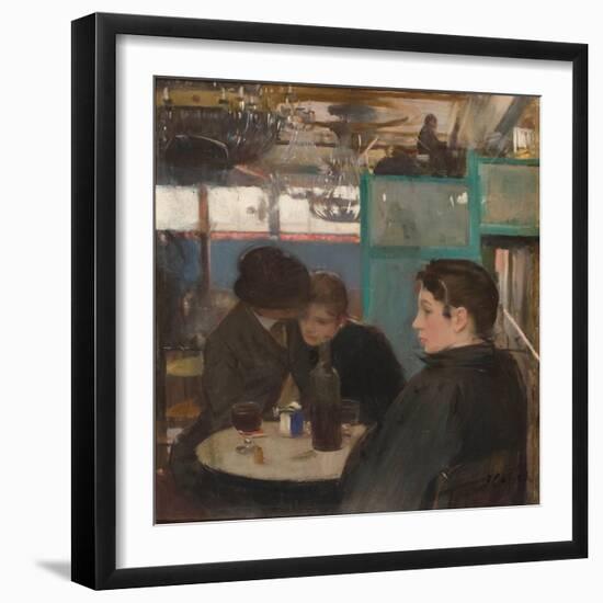 Interior of the Moulin De La Galette-Ramon Casas-Framed Giclee Print