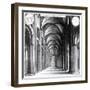 Interior of the Nave of St. Paul's, 1658-Wenceslaus Hollar-Framed Giclee Print