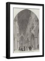 Interior of the New Catholic and Apostolic Church, Gordon-Square-null-Framed Giclee Print