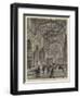 Interior of the New City Library, Guildhall-null-Framed Premium Giclee Print