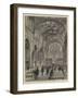 Interior of the New City Library, Guildhall-null-Framed Giclee Print