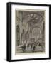 Interior of the New City Library, Guildhall-null-Framed Giclee Print