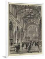 Interior of the New City Library, Guildhall-null-Framed Giclee Print