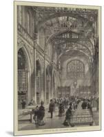 Interior of the New City Library, Guildhall-null-Mounted Giclee Print