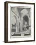 Interior of the New German Church at Jerusalem-null-Framed Giclee Print