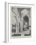 Interior of the New German Church at Jerusalem-null-Framed Giclee Print