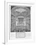 Interior of the New Theatre Royal Haymarket Engraving-James Stow-Framed Giclee Print