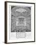 Interior of the New Theatre Royal Haymarket Engraving-James Stow-Framed Giclee Print