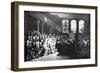 Interior of the Old House of Commons, St Stephens Chapel, 1793-Anton Hickel-Framed Giclee Print