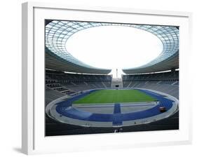 Interior of the Olympic Stadium, Berlin, Germany-null-Framed Photographic Print