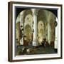 Interior of the Oude Kerk in Delft-Hendrik Cornelisz van Vliet-Framed Giclee Print