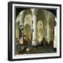 Interior of the Oude Kerk in Delft-Hendrik Cornelisz van Vliet-Framed Giclee Print