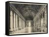 Interior of the Palace of Versailles: Hall of Mirrors-null-Framed Stretched Canvas