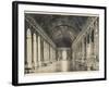Interior of the Palace of Versailles: Hall of Mirrors-null-Framed Photographic Print