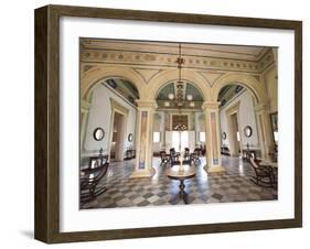 Interior of the Palacio Brunet, Houses Museo Romantico, Trinidad, Cuba, West Indies, Caribbean-Michael DeFreitas-Framed Photographic Print