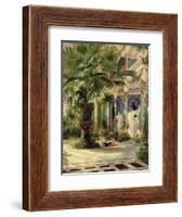 Interior of the Palm House at Potsdam, 1833-Karl Blechen-Framed Giclee Print