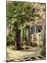 Interior of the Palm House at Potsdam, 1833-Karl Blechen-Mounted Premium Giclee Print