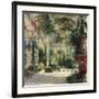 Interior of the Palm House at Potsdam II-Karl Blechen-Framed Art Print