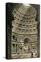 Interior of the Pantheon in Ancient Rome-null-Stretched Canvas