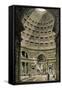 Interior of the Pantheon in Ancient Rome-null-Framed Stretched Canvas