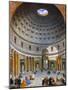 Interior of the Pantheon, Rome by Giovanni Paolo Panini-Giovanni Paolo Panini-Mounted Giclee Print