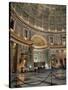 Interior of the Pantheon, Rome, Lazio, Italy-Roy Rainford-Stretched Canvas