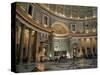 Interior of the Pantheon, Rome, Lazio, Italy-Roy Rainford-Stretched Canvas