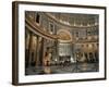 Interior of the Pantheon, Rome, Lazio, Italy-Roy Rainford-Framed Photographic Print