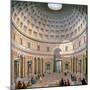 Interior of the Pantheon, Rome-Giovanni Paolo Pannini-Mounted Giclee Print