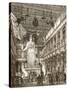 Interior of the Parthenon, Restored (Litho)-English-Stretched Canvas