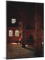 Interior of the Peter And Paul Church in Puchug-Vasili Vasilyevich Vereshchagin-Mounted Giclee Print