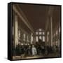 Interior of the Portuguese Synagogue in Amsterdam-Emanuel de Witte-Framed Stretched Canvas