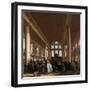 Interior of the Portuguese Synagogue in Amsterdam-Emanuel de Witte-Framed Giclee Print