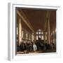 Interior of the Portuguese Synagogue in Amsterdam-Emanuel de Witte-Framed Giclee Print