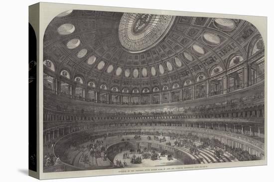 Interior of the Proposed Royal Albert Hall of Arts and Sciences, Kensington Gore-null-Stretched Canvas