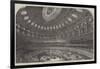 Interior of the Proposed Royal Albert Hall of Arts and Sciences, Kensington Gore-null-Framed Giclee Print