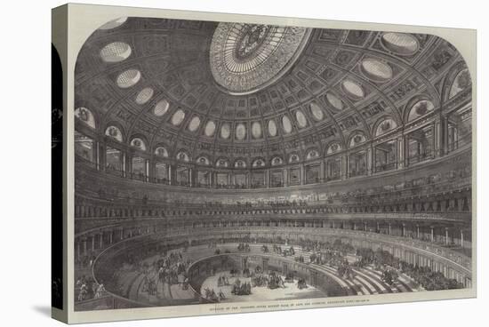 Interior of the Proposed Royal Albert Hall of Arts and Sciences, Kensington Gore-null-Stretched Canvas