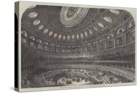 Interior of the Proposed Royal Albert Hall of Arts and Sciences, Kensington Gore-null-Stretched Canvas