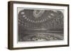 Interior of the Proposed Royal Albert Hall of Arts and Sciences, Kensington Gore-null-Framed Giclee Print