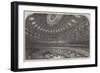Interior of the Proposed Royal Albert Hall of Arts and Sciences, Kensington Gore-null-Framed Giclee Print